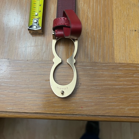 Coach Red Leather Belt - Picture 12 of 12